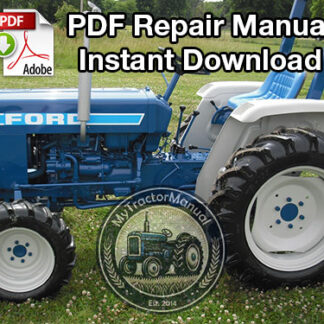 Ford 1310, 1510, 1710 Tractor Repair Manual