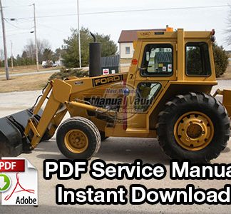 Ford 345C, 445C, 545C Tractor