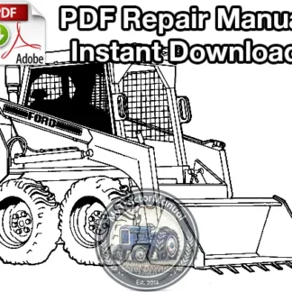 Ford CL35 CL45 loader repair manual PDF