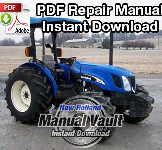 New Holland TN60A, TN70A, TN75A, TN85A, TN95A Tractor