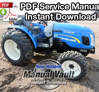 New Holland Boomer 40, 50 Tractor Service Manual (Tier 3)