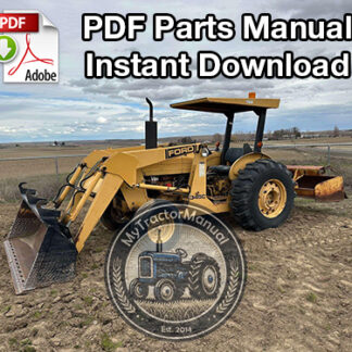 Ford 345C, 445C, 545C, 345D, 445D, 545D Tractor Parts Manual