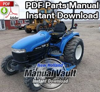New Holland TC29D, TC33D Parts Manual