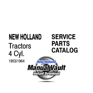 1953-1964 Ford 541 600 601 740 741 800 801 900 901 1801 2000 4000 Tractor Parts Manual