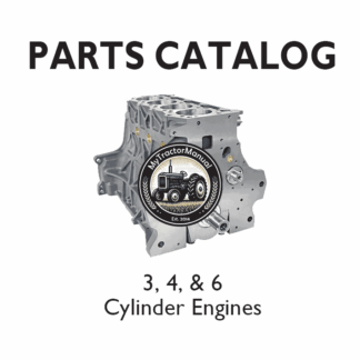 Ford BSD Series Engine Parts Manual